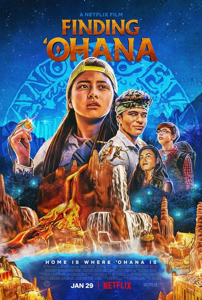 Filmes para ver em família Netflix - póster do filme "Finding 'Ohana"